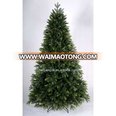 Decorative Twig Artificial PE + PVC Mixed leaves Christmas Tree dense Xmas trees