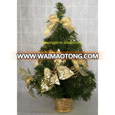 Wholesale decorated artificial Mini Christmas Tree tabletop Xmas Trees