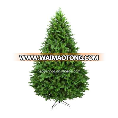 Unique Outdoor Artificial PE PVC Mixed automatic Christmas Tree Xmas trees