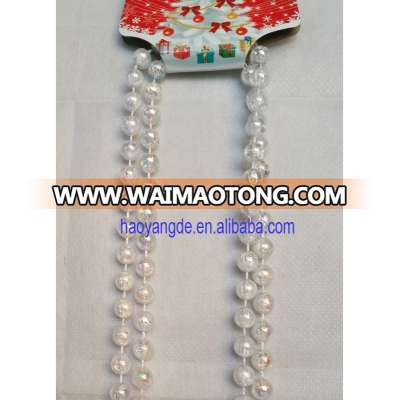 Mardi Gras beads Necklace Transparent Round Bead Party Beads Manufacturer