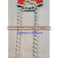 Mardi Gras beads Necklace Transparent Round Bead Party Beads Manufacturer