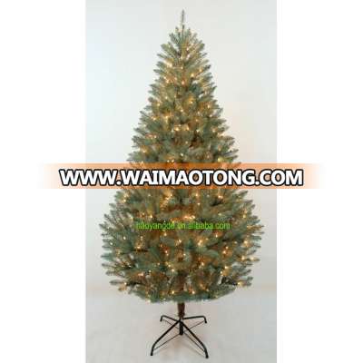 PVC artificial dazzler LED Lights Christmas Tree Pre lit Xmas Trees