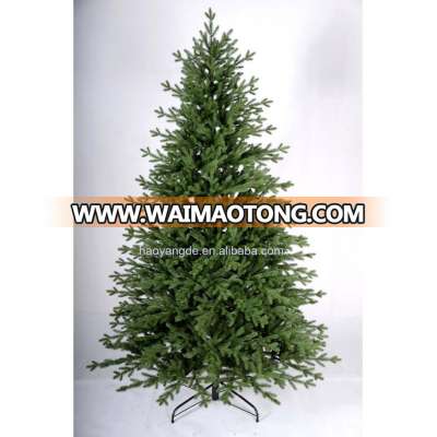 New Style~!!! Unique Folding Artificial PE PVC Mixed leaves Christmas Tree