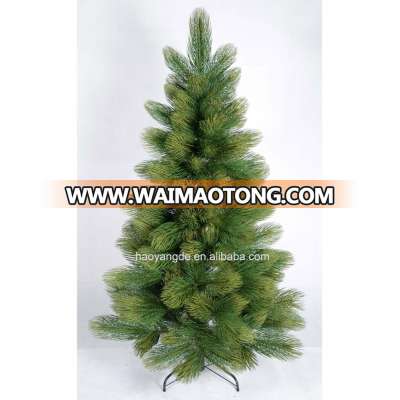 100% PE Folding Artificial Christmas Tree Animated Xmas Trees 5ft 6ft 7ft 8ft